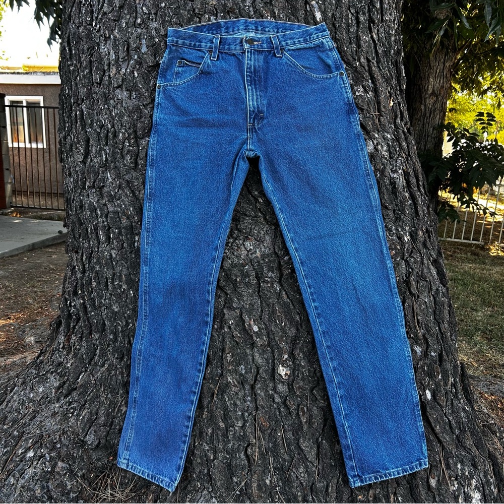Wrangler Men's Straight Blue Jeans.Size 33X32 100% cotton